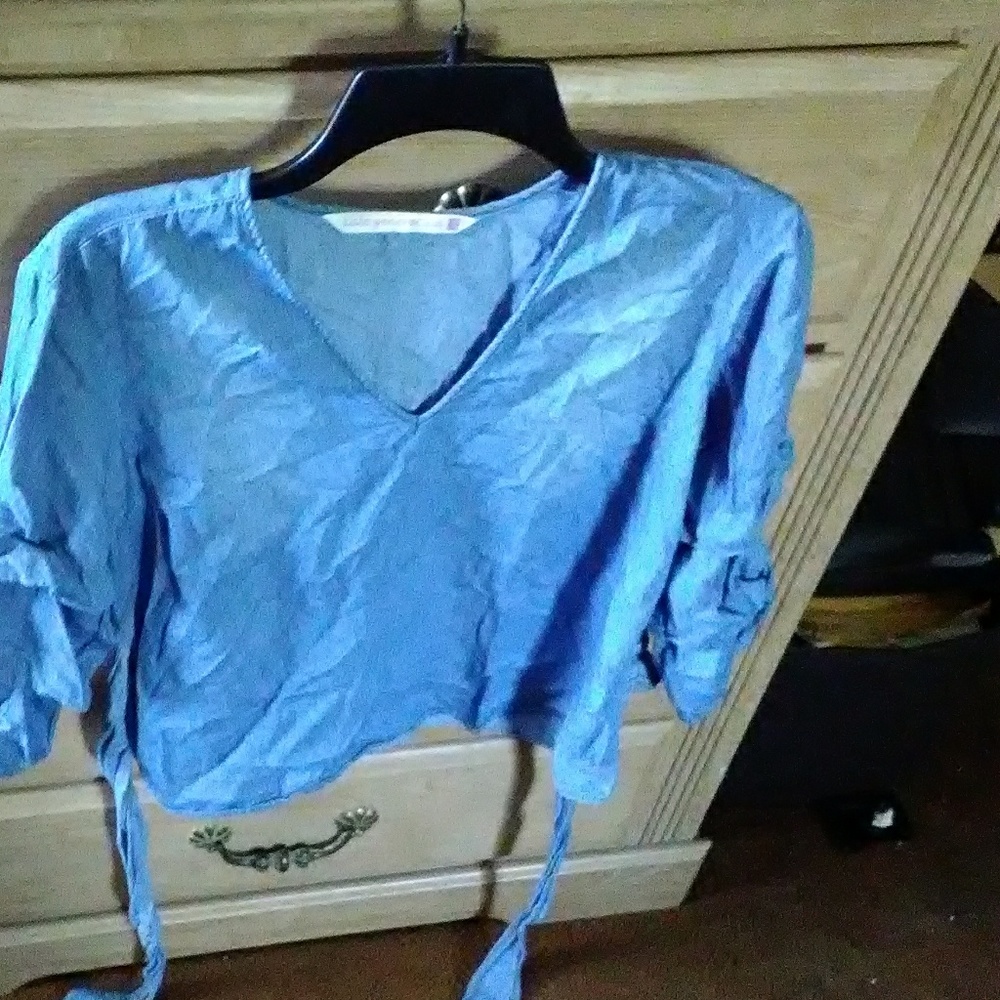 Kale Generation Blue Shirt size L